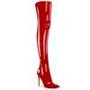 Pleaser - COURTLY3012 Kniehohe Stiefeletten - Rot Product image
